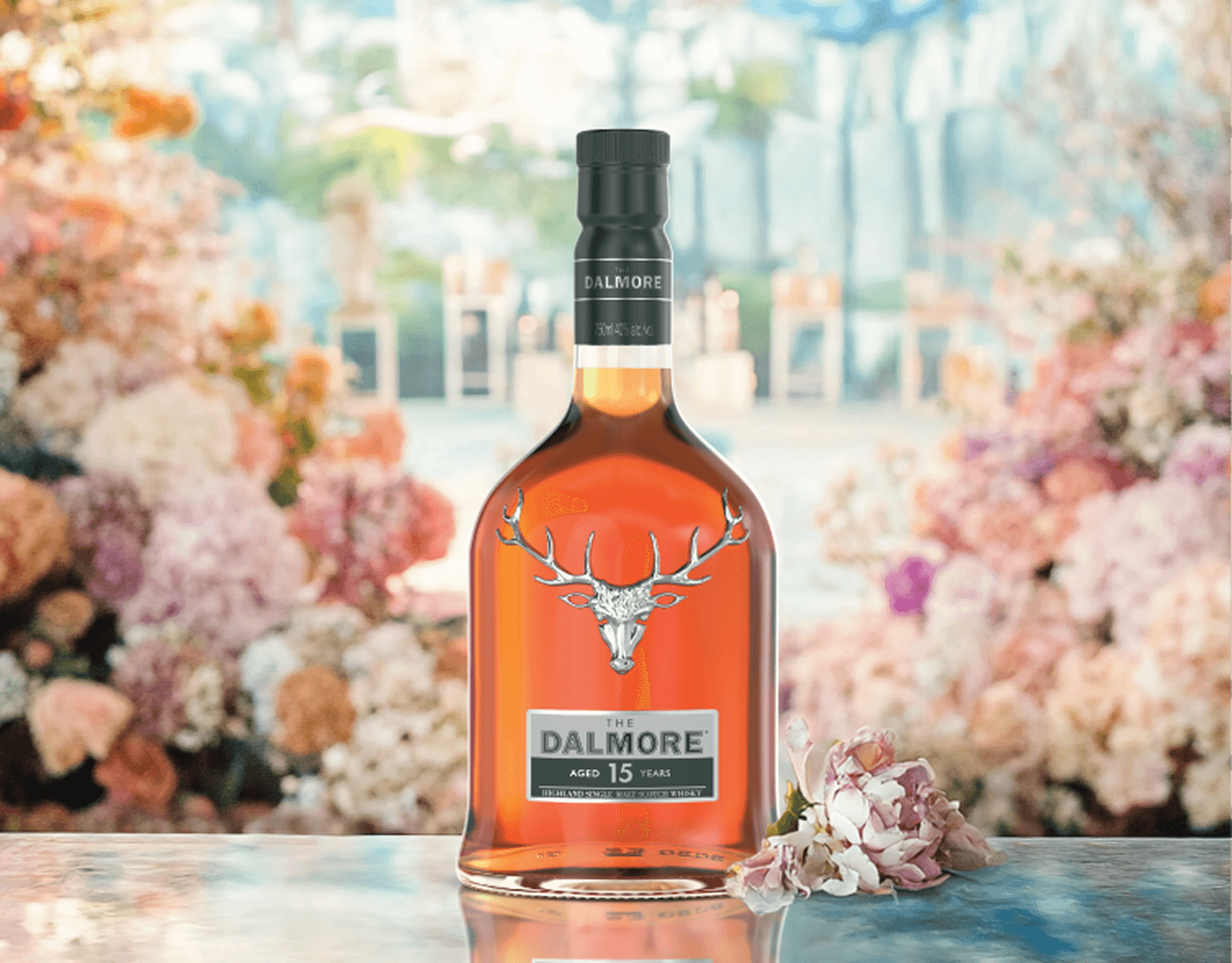 The DALMORE 15 YEAR OLD  OCEAN POOL VILLA SUITE COLLECTION